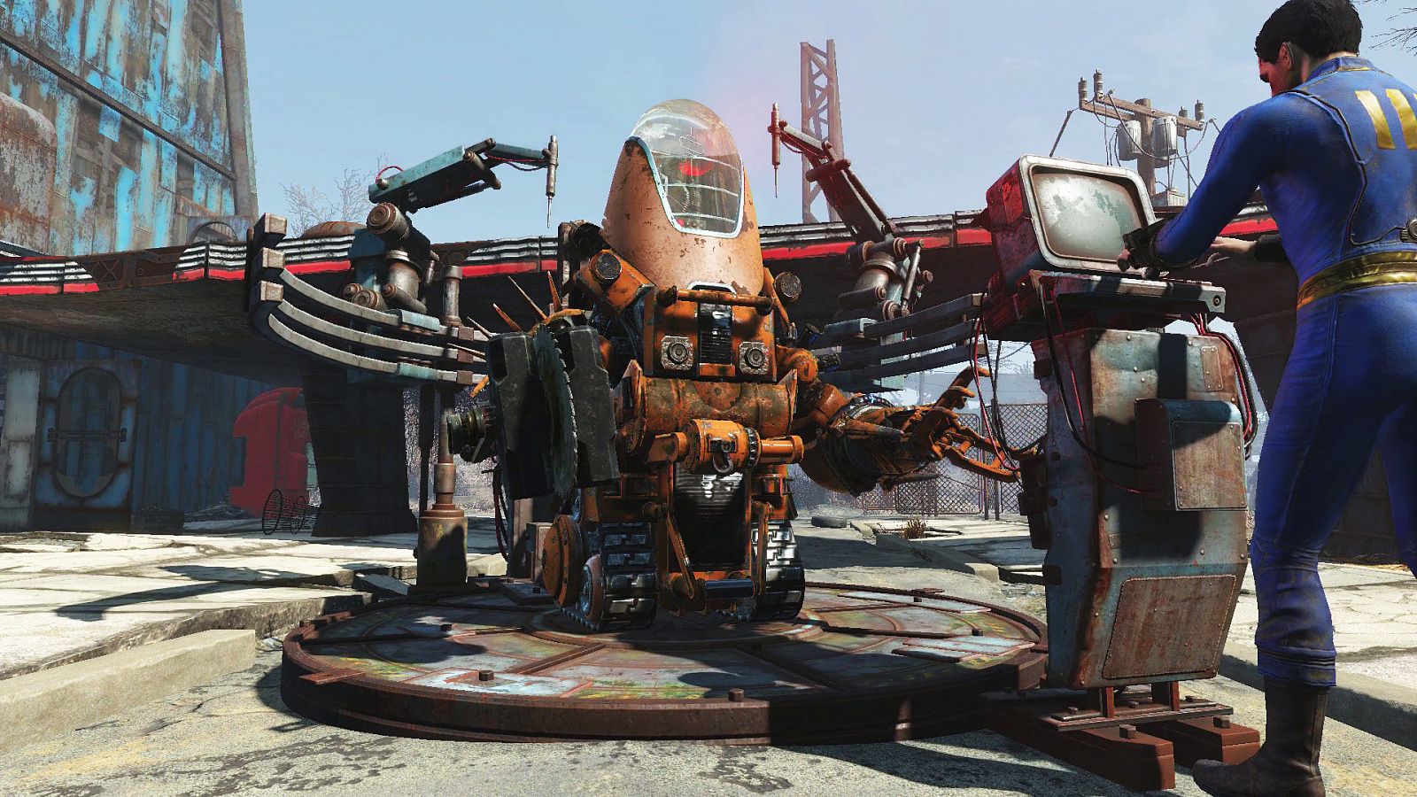 Fallout 4 automatron робот фото 13